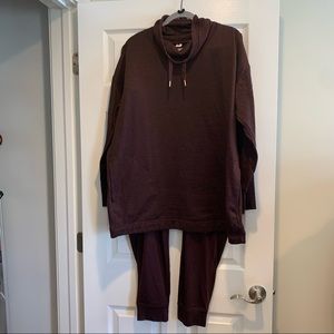 Old navy sweater knit set, size XL